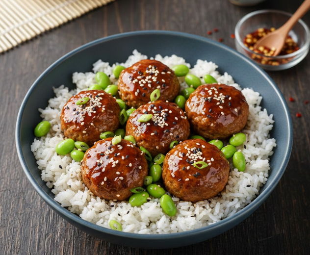 Teriyaki Turkey Meatballs